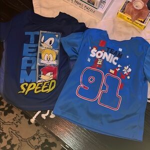 Navy and Royal Blue Short Sleeve Tees